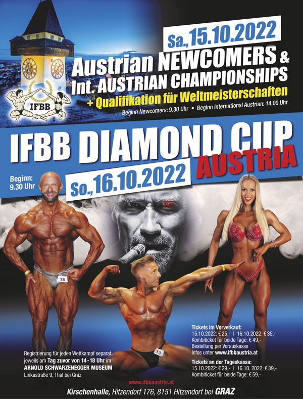 IFBB Austria Plakat Herbst 2022