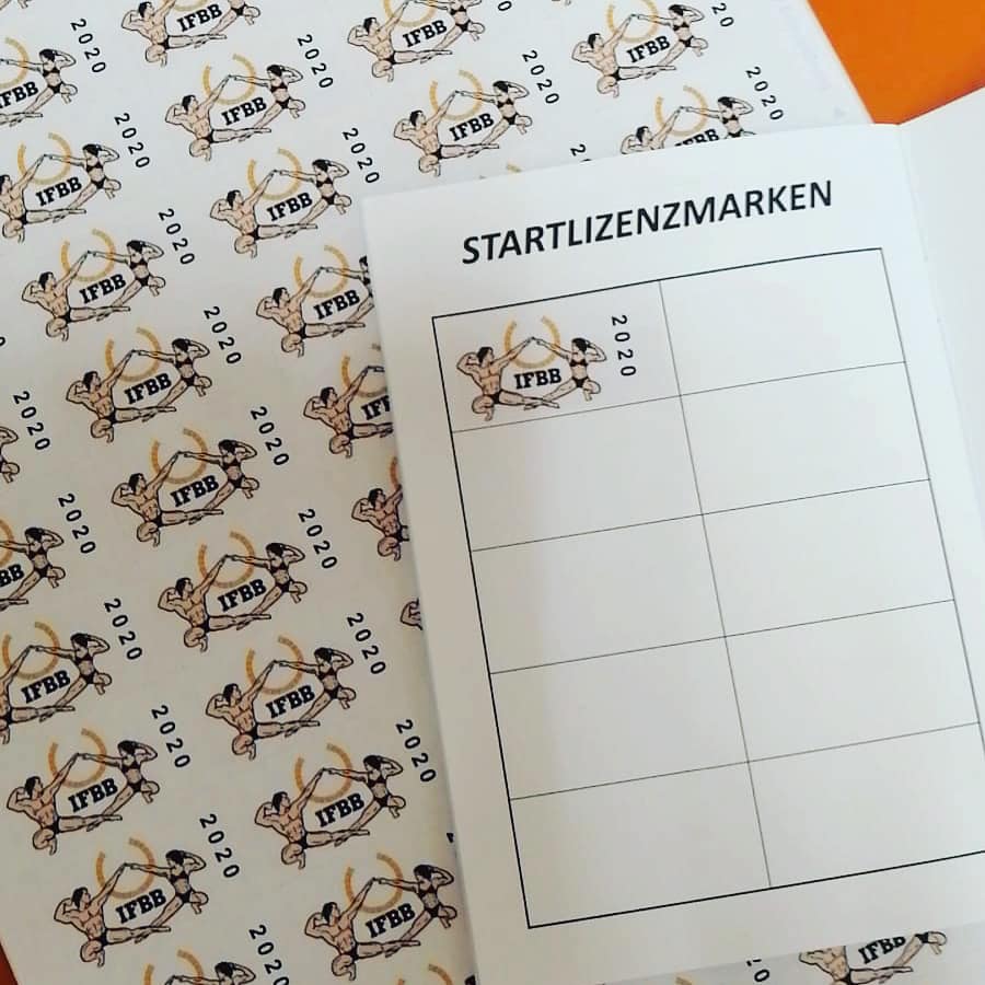 IFBB Austria Startlizenz Marken